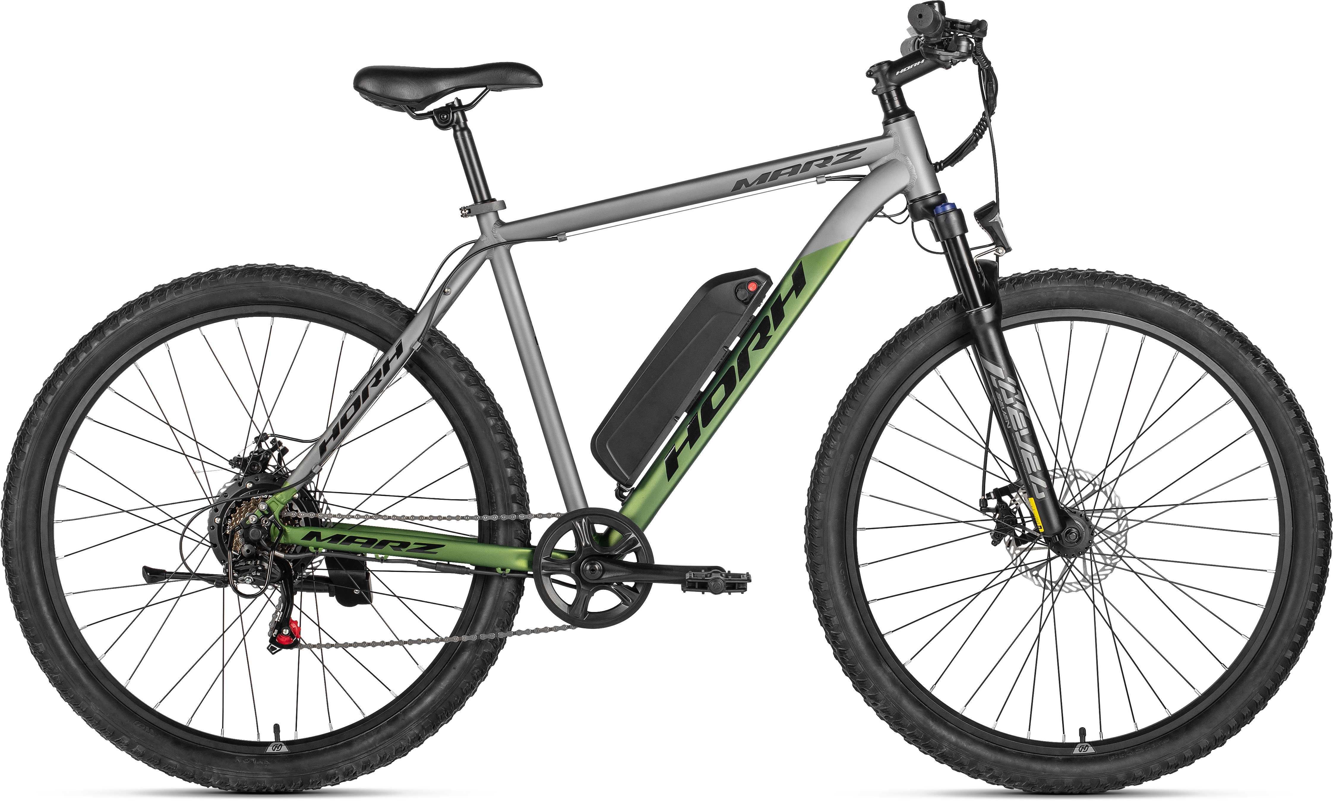Электровелосипед HORH Marz 29" 500W (2026) Grey-Green