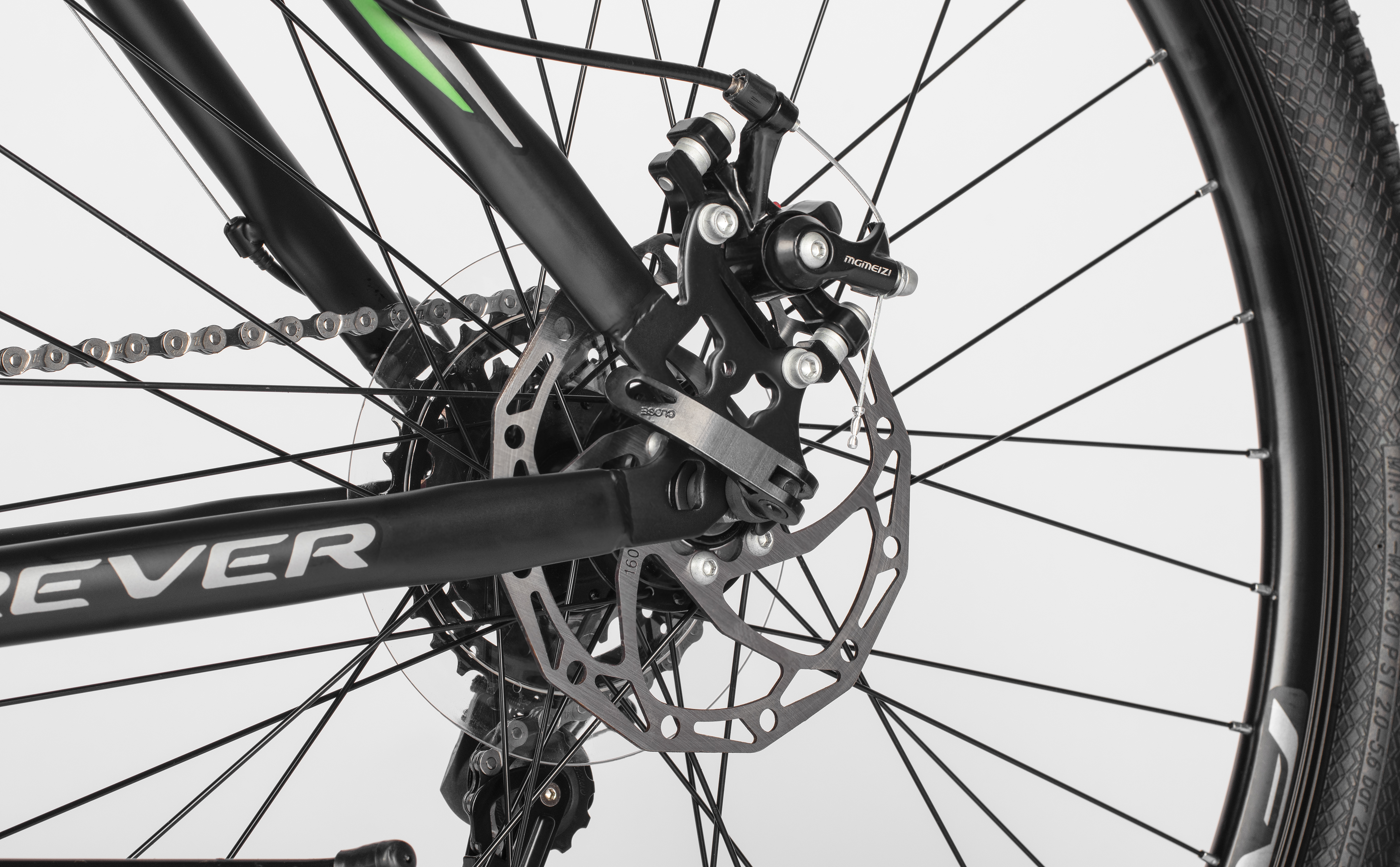 Велосипед FOREVER SPRING FSP9.0 29" (2025) Black-Grey-Green