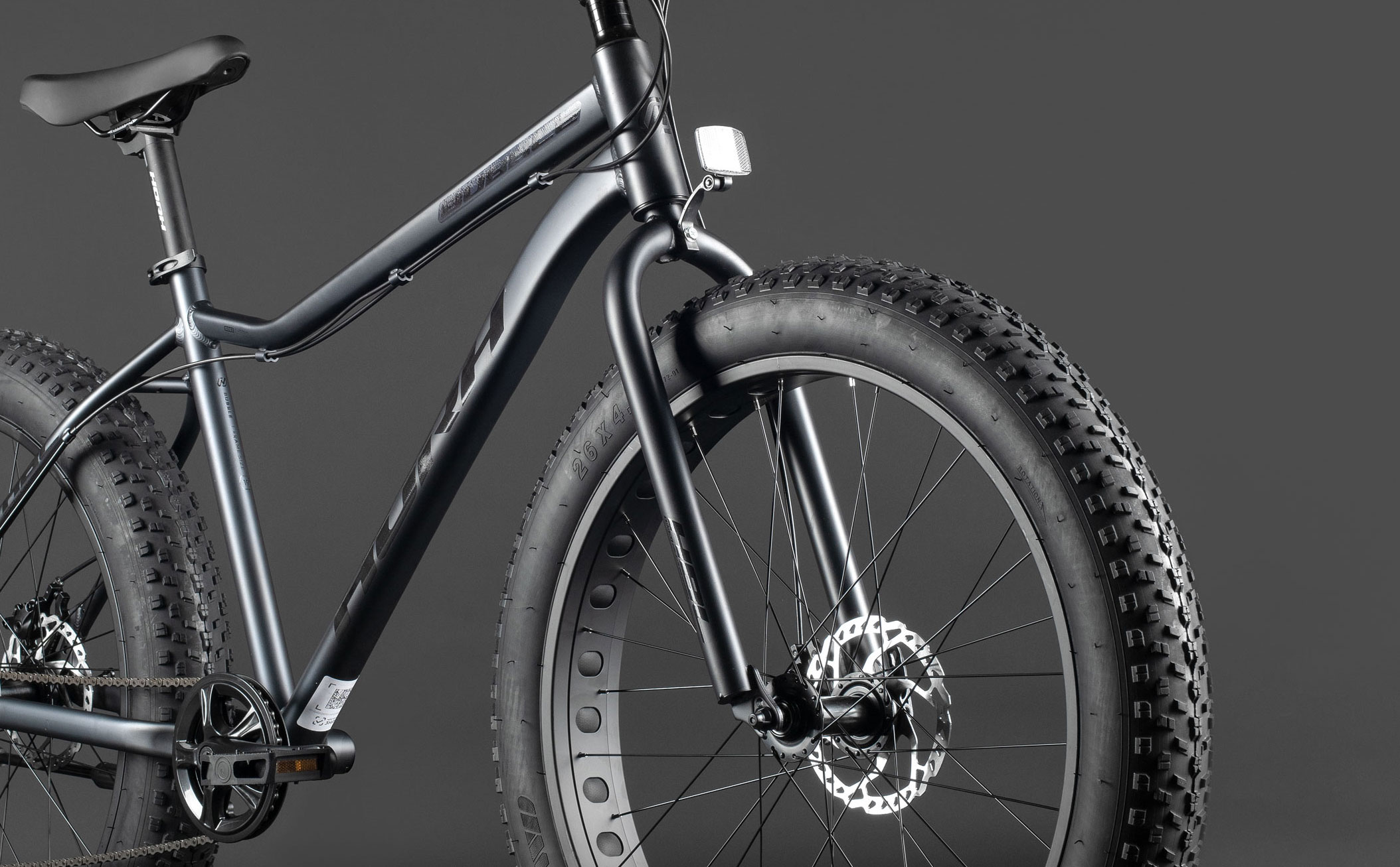 Велосипед HORH BUBBLE 26" (2025) Grey-Black