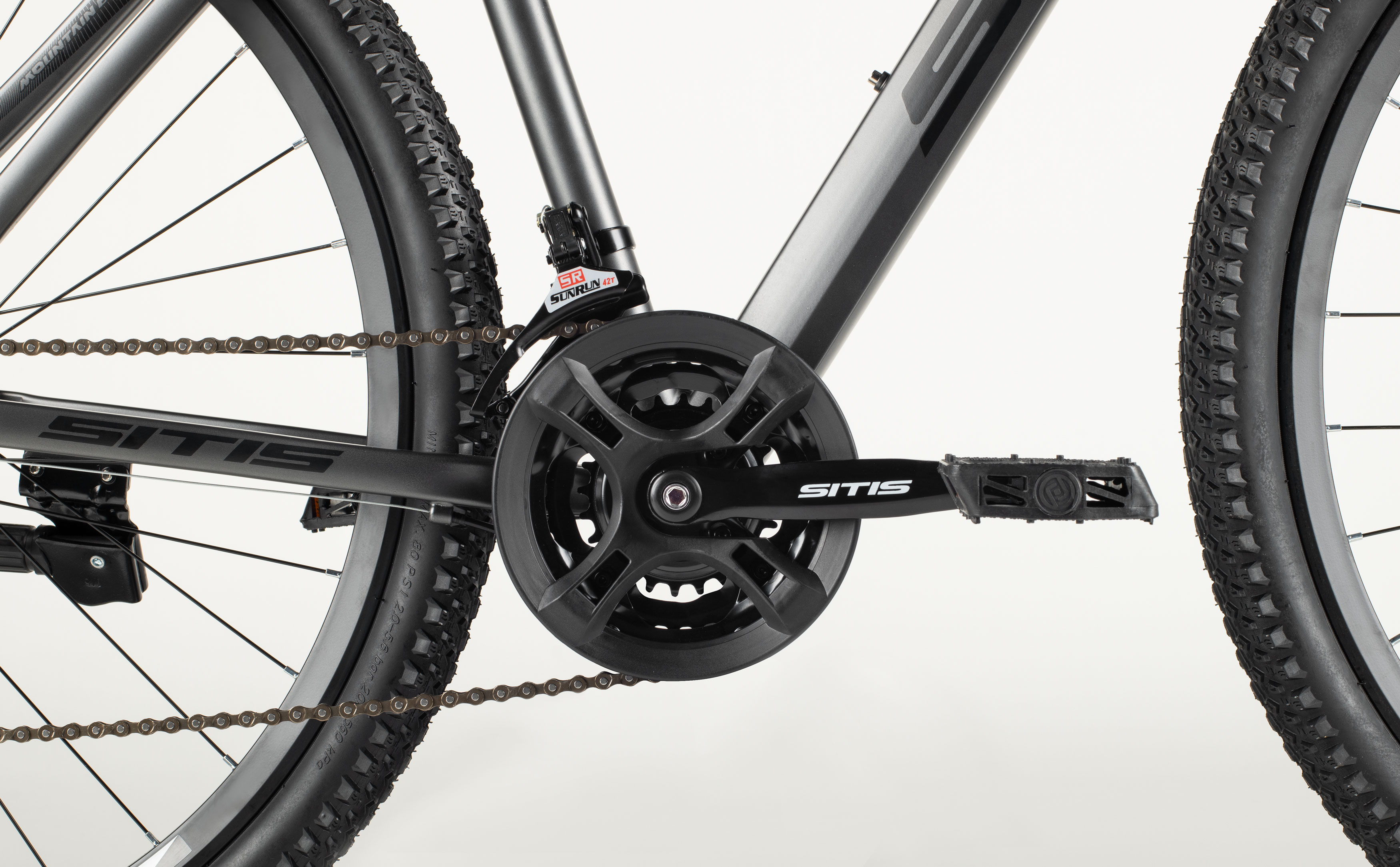 Велосипед SITIS AMD-29 29" (2025) Grey-Black