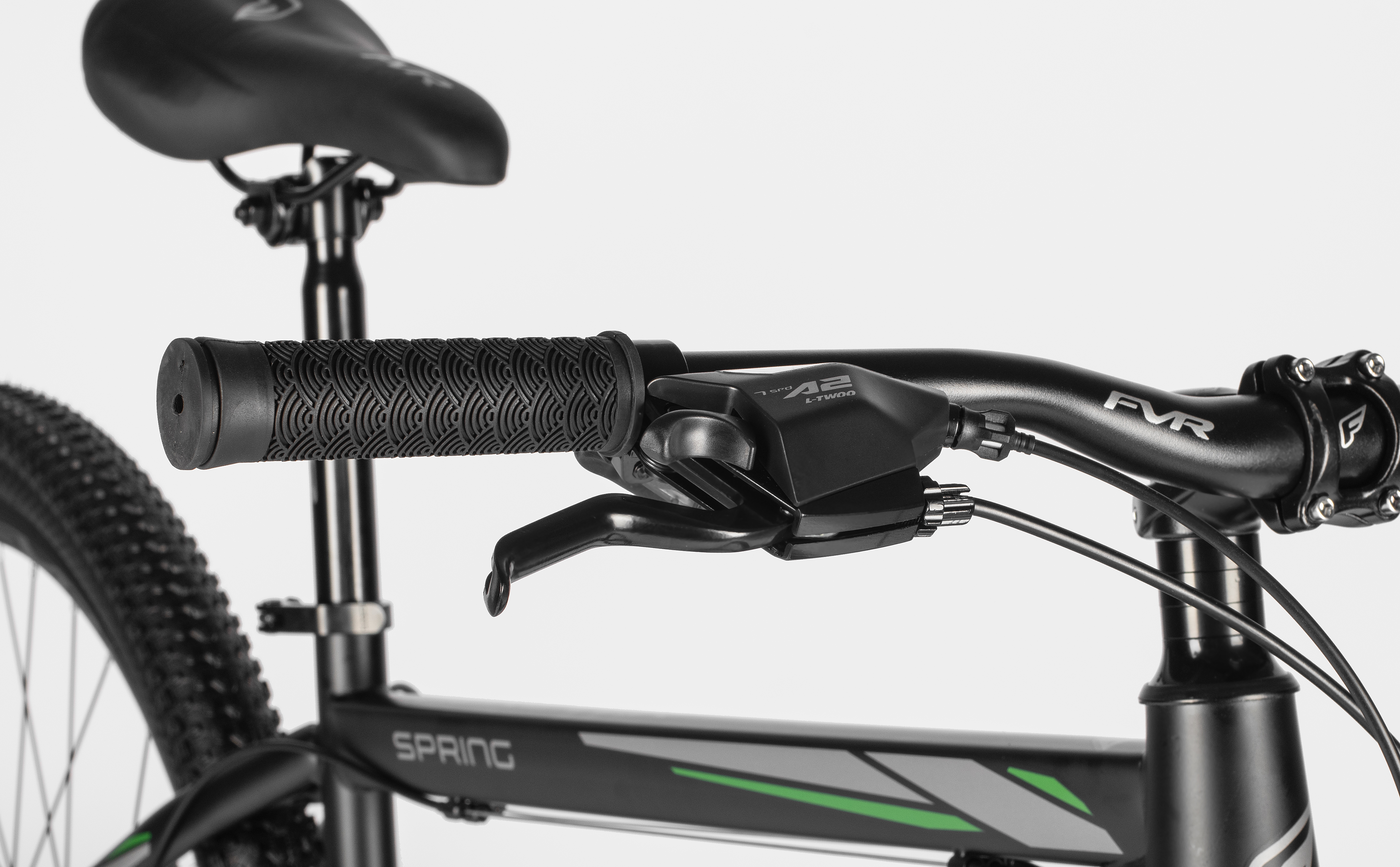 Велосипед FOREVER SPRING FSP9.0 29" (2025) Black-Grey-Green