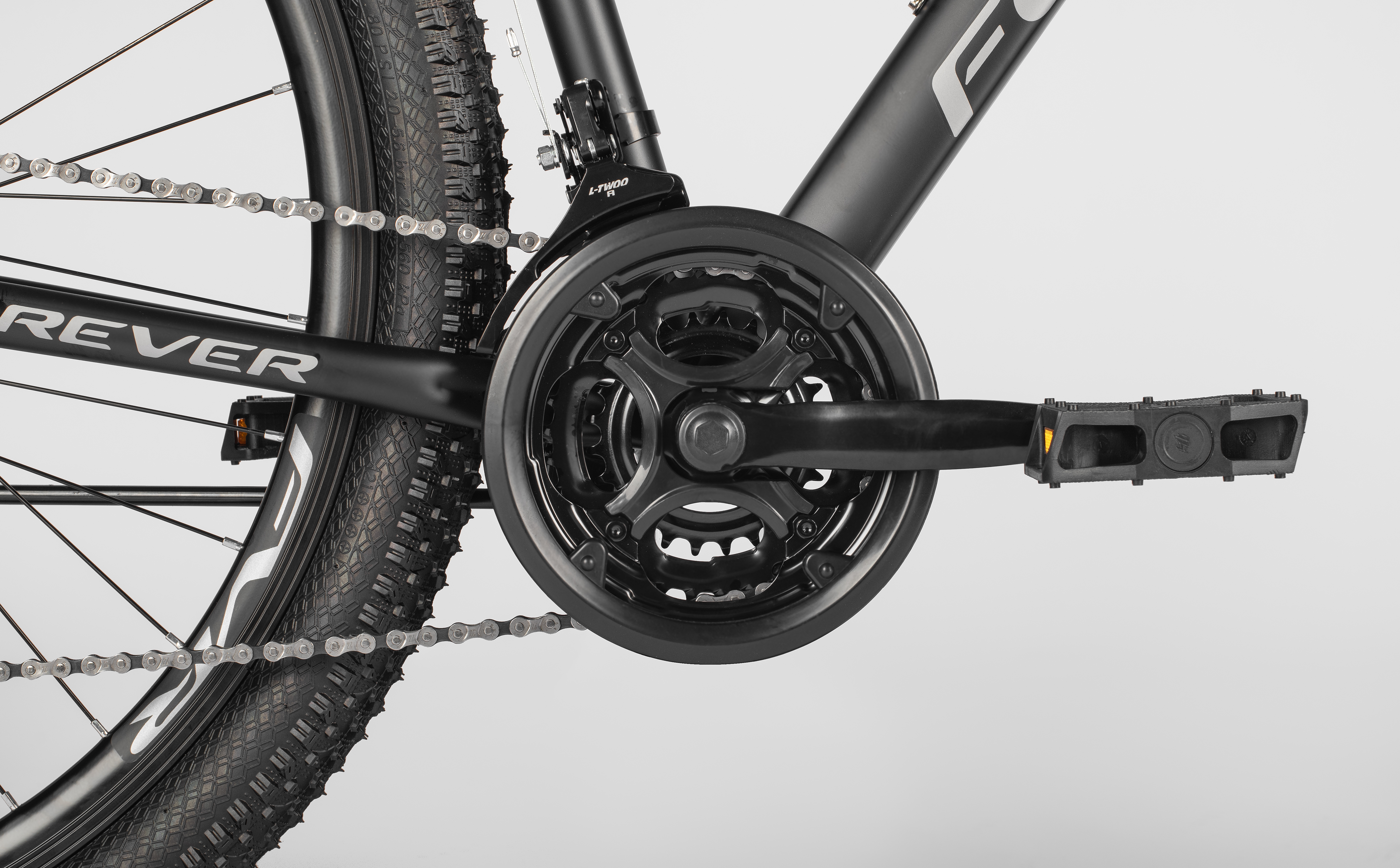 Велосипед FOREVER SPRING FSP9.0 29" (2025) Black-Grey-Green