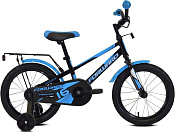 Велосипед FORWARD METEOR 16 (2022) черный/синий